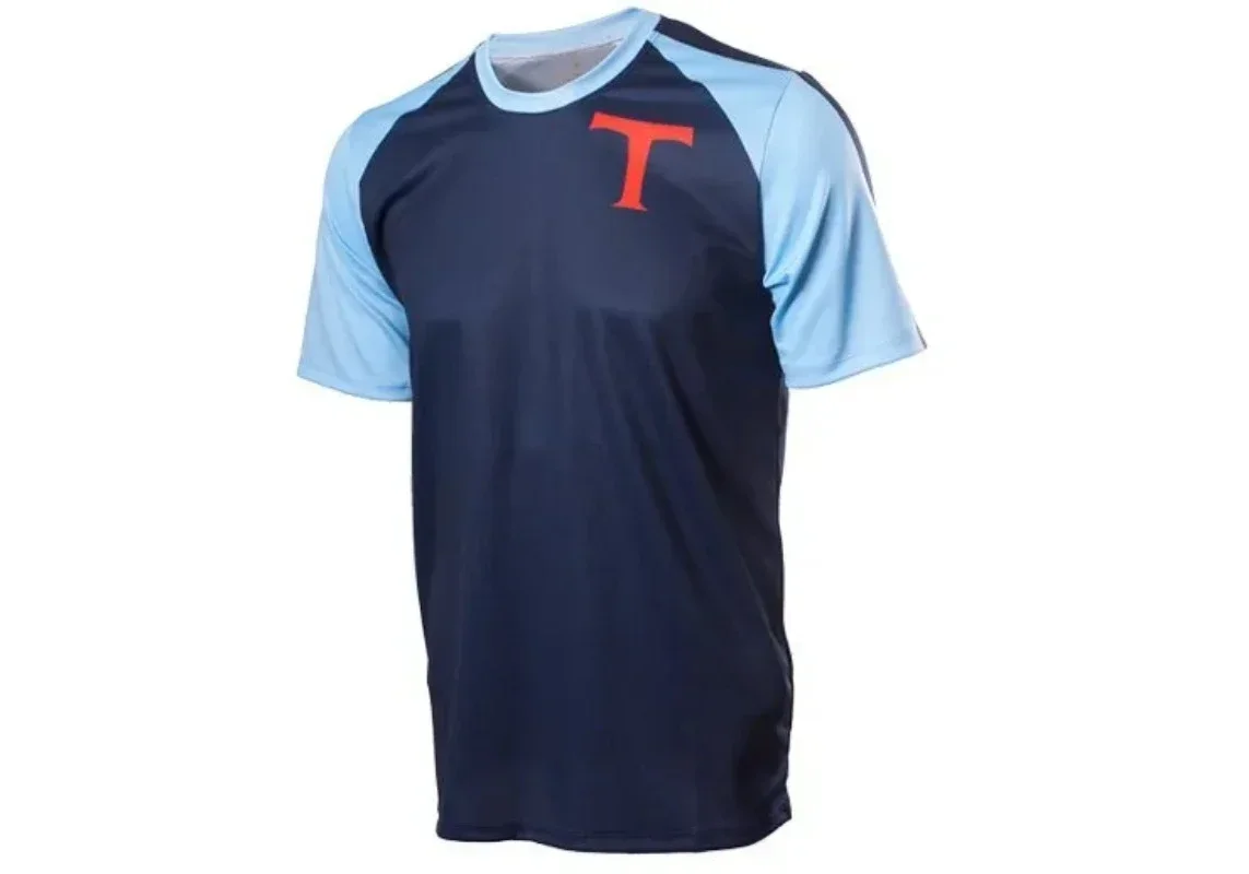 Летняя мужская рубашка Lender размер 10 Tsubasa Captain высокопроизводительная футбольная