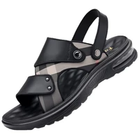 sandal men summer 2022 new soft soled air cushion beach shoes sandals trend men casual versatile cool slippers for men