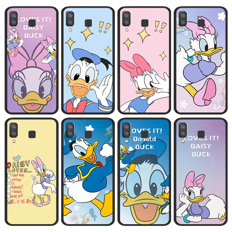 Чехол для телефона Disney Дональд Дак Дейзи Samsung Galaxy A9 A9S A8 A7 A6 A5 A3 2018 2017 2016 Plus