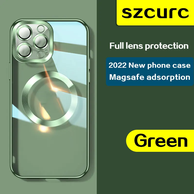 Price جديد magsafe الراقية الفاخرة آيفون 13 برو ماكس حافظة هاتف آيفون 14 12 11 المغناطيسي شفط رقيقة جدا الغطاء الواقي