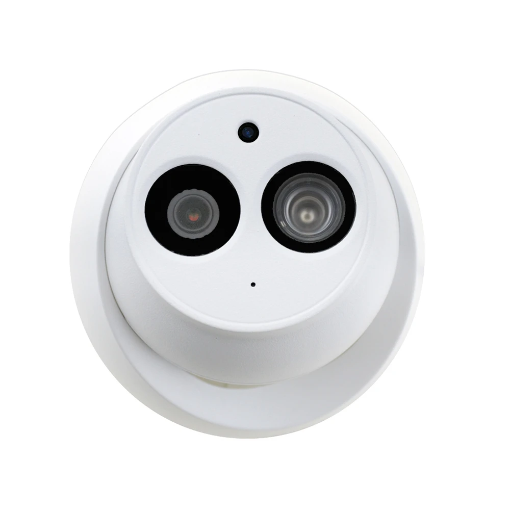 Скидка Сетевая IP-камера Dahua, оптовая продажа, Φ 6MP HD POE, металлический Встроенный микрофон CCTV 30M IR от IPC-HDW4631C-A 4 шт./лот