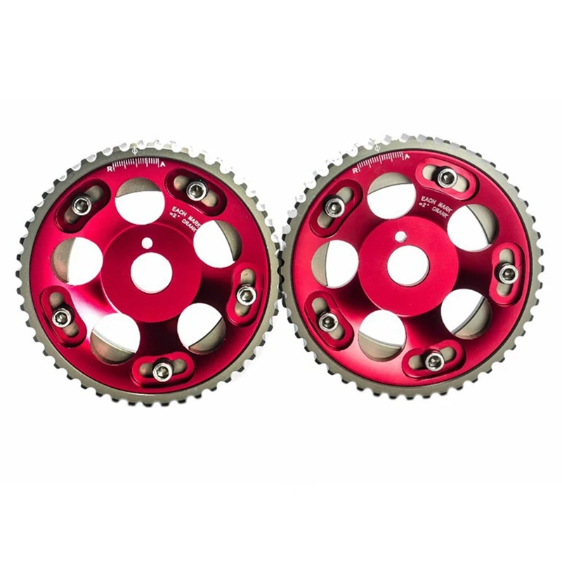 

Adjustable Cam Gears Pulley Timing Gear Racing Camshaft Gear Set for Toyota 1JZ 2JZ DOHC Engine