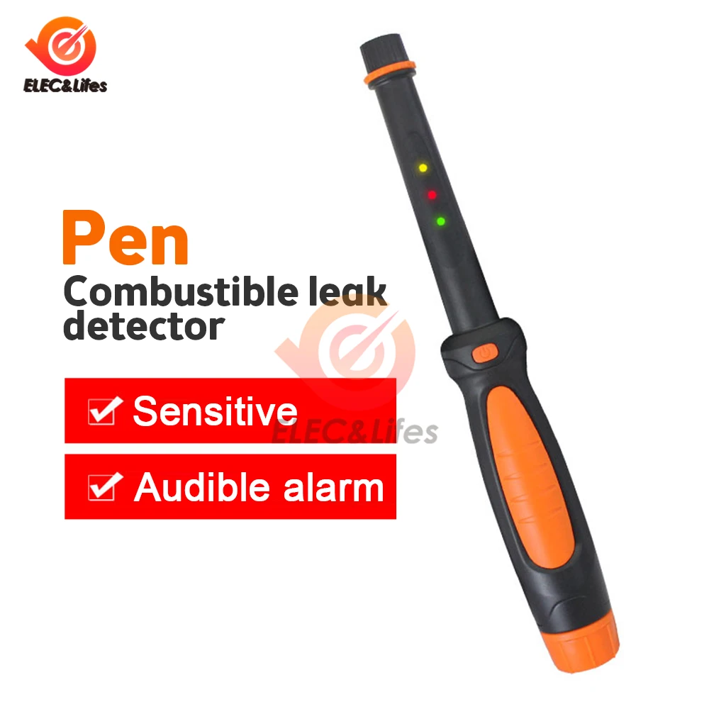 

Ручной автоматический детектор газа с сигнализацией, тестер утечки для метанового газа, природного газа, сжиженного нефтяного газа, горючи...