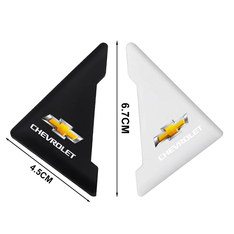 Наклейки на автомобильные двери 2 шт. для Chevrolet Cruze Aveo Camaro Garna Epica Lova Sail Spark Impala