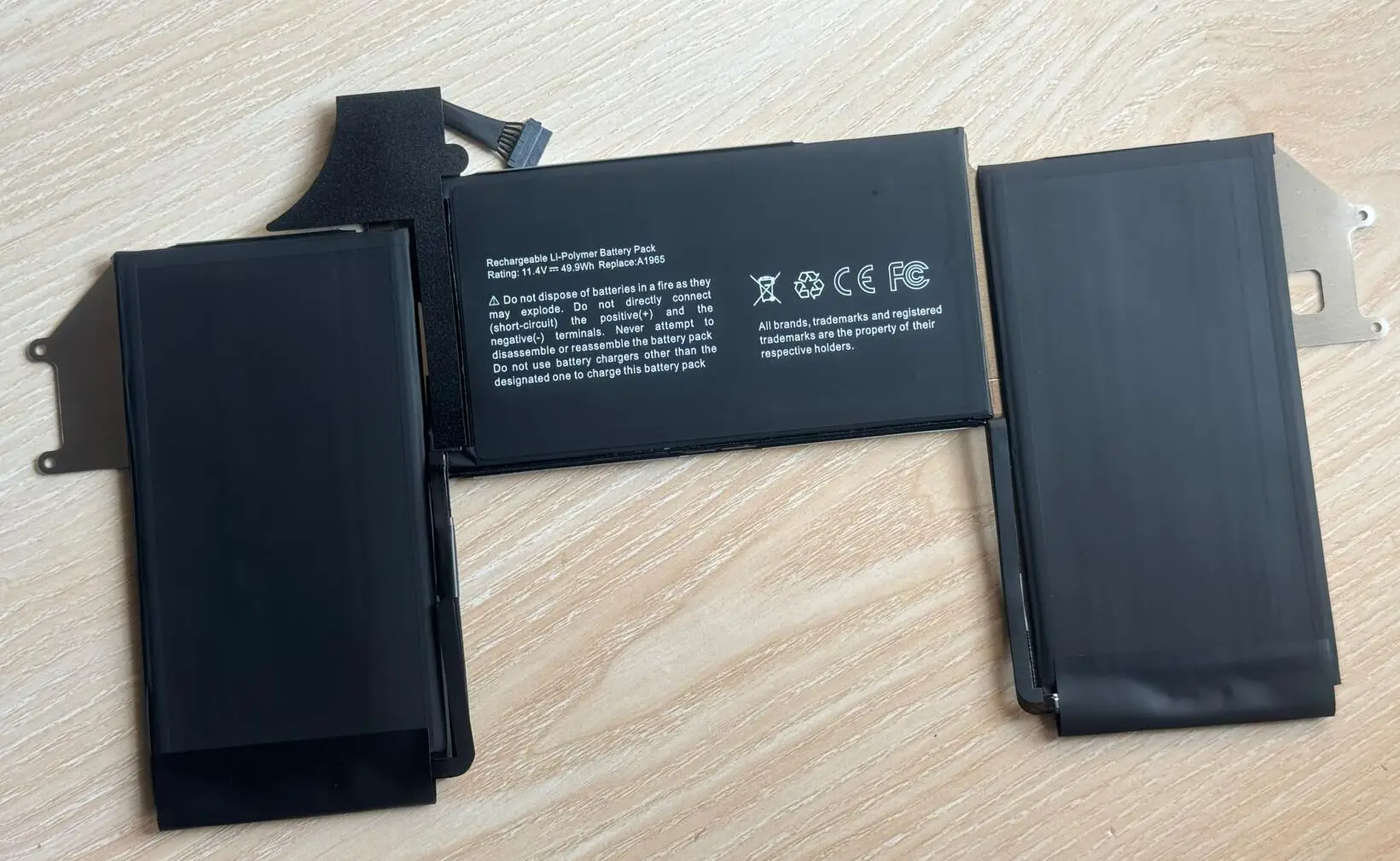 A1965 A1932 Аккумулятор для ноутбука Apple MacBook Air 13 дюймов 2018 2019 A2179 Early 2020 EMC 3184 EMC3302 020-02455