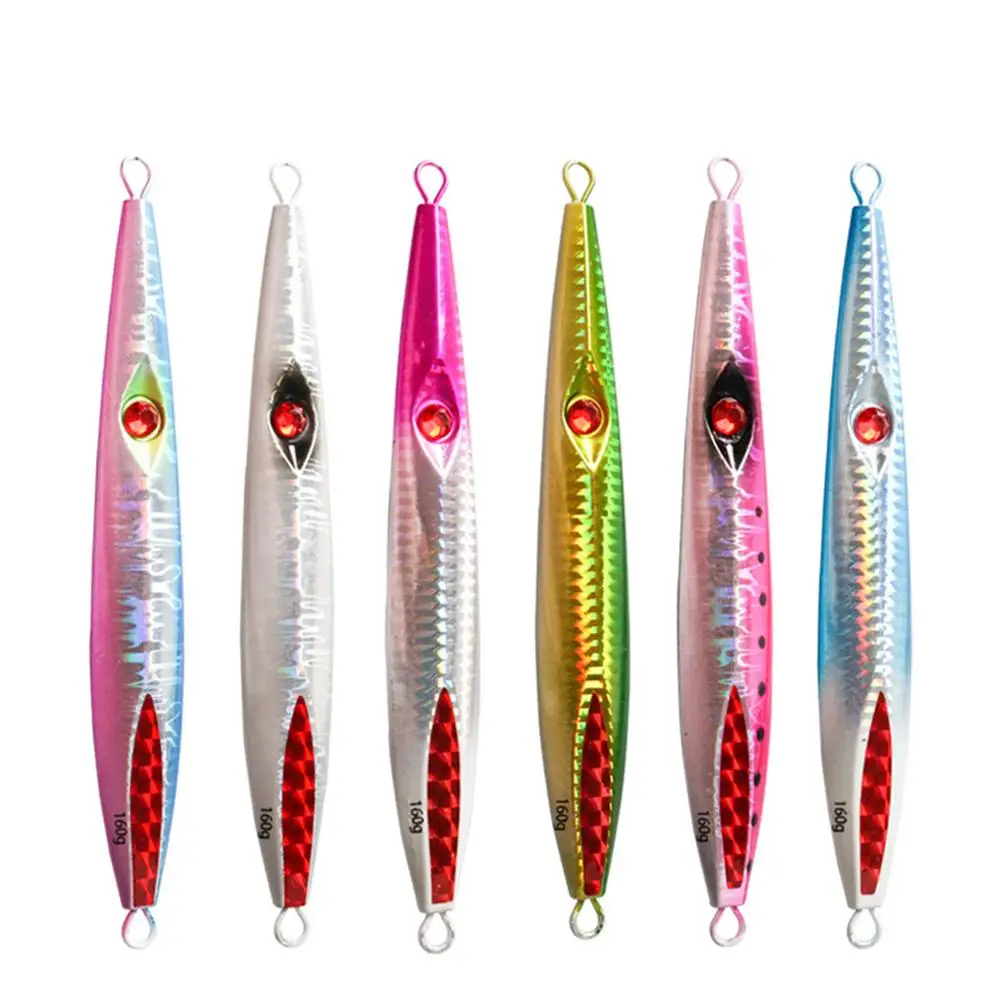 

Luminous Fishing Bait 130g160g Iron Plate Deep-sea Bionic Bait Fishing Lures False Bait