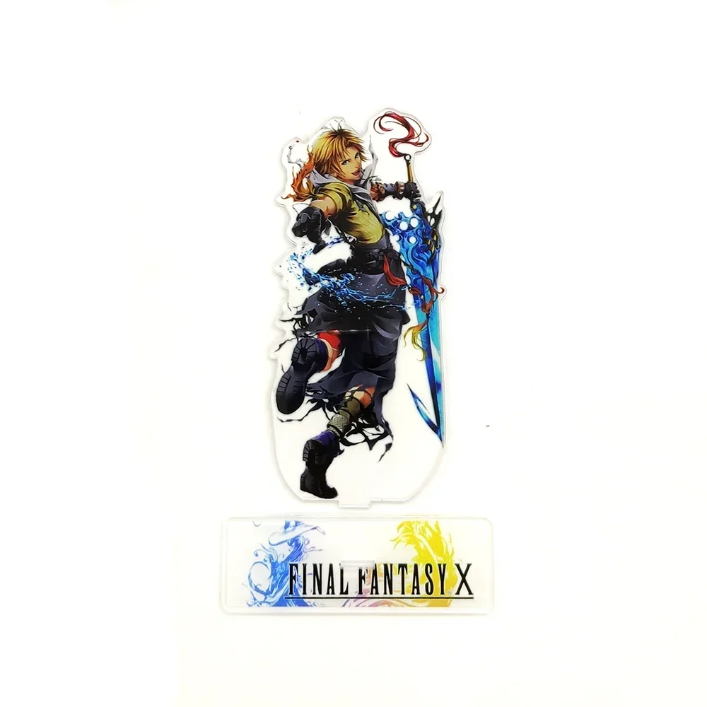 FF10 X10 Tidus Yuna аниме видео акриловая статуэтка украшение стола торт топпер