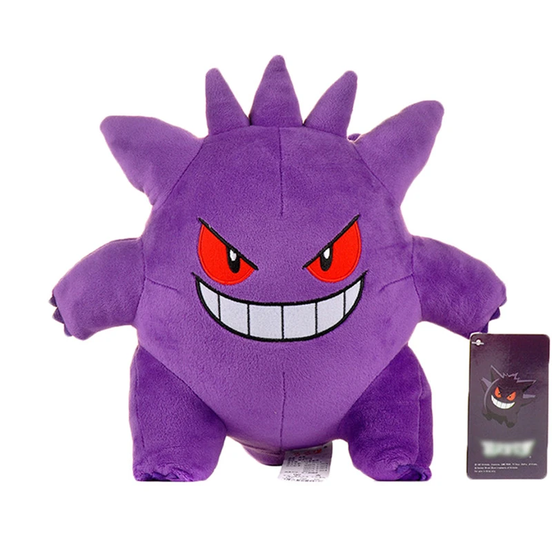 Оригинальная плюшевая игрушка Gengar 24 см Покемон милая мультяшная Плюшевая Кукла