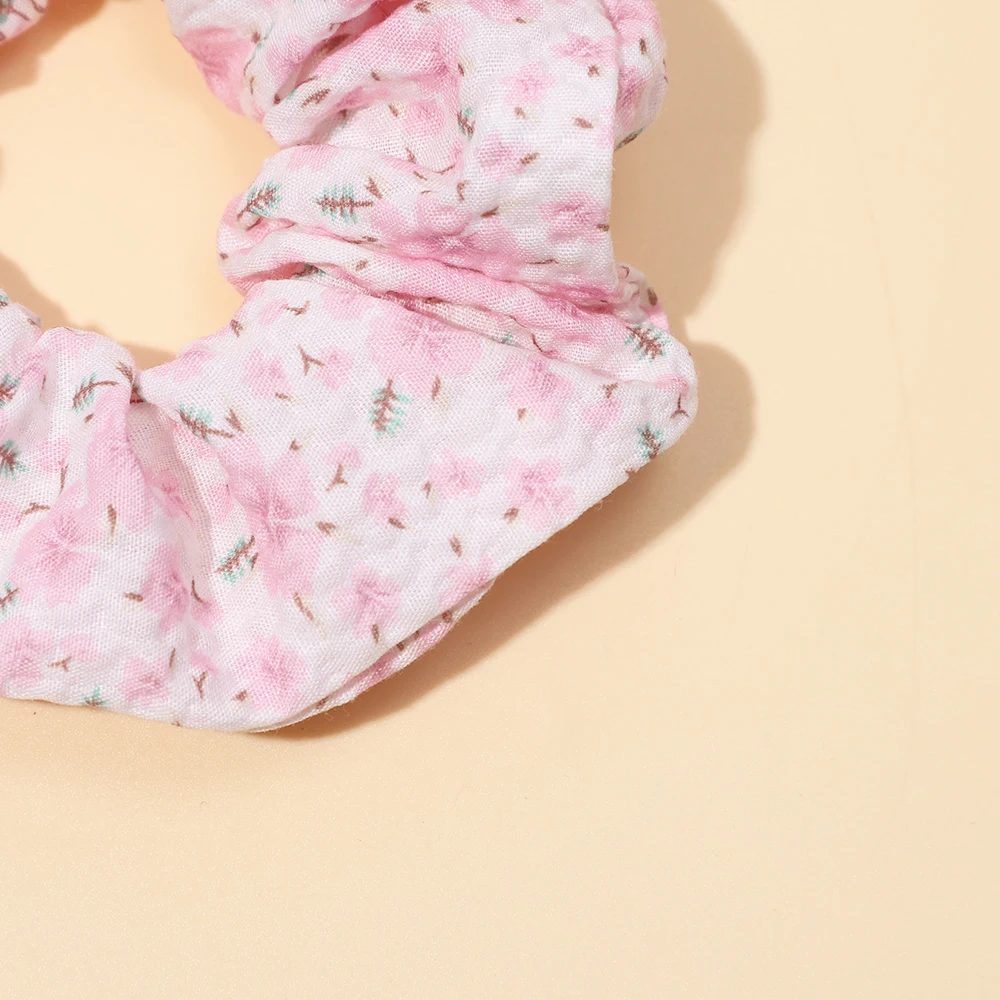 Женские резинки для волос в стиле принцессы с принтом девочек цветами Детские