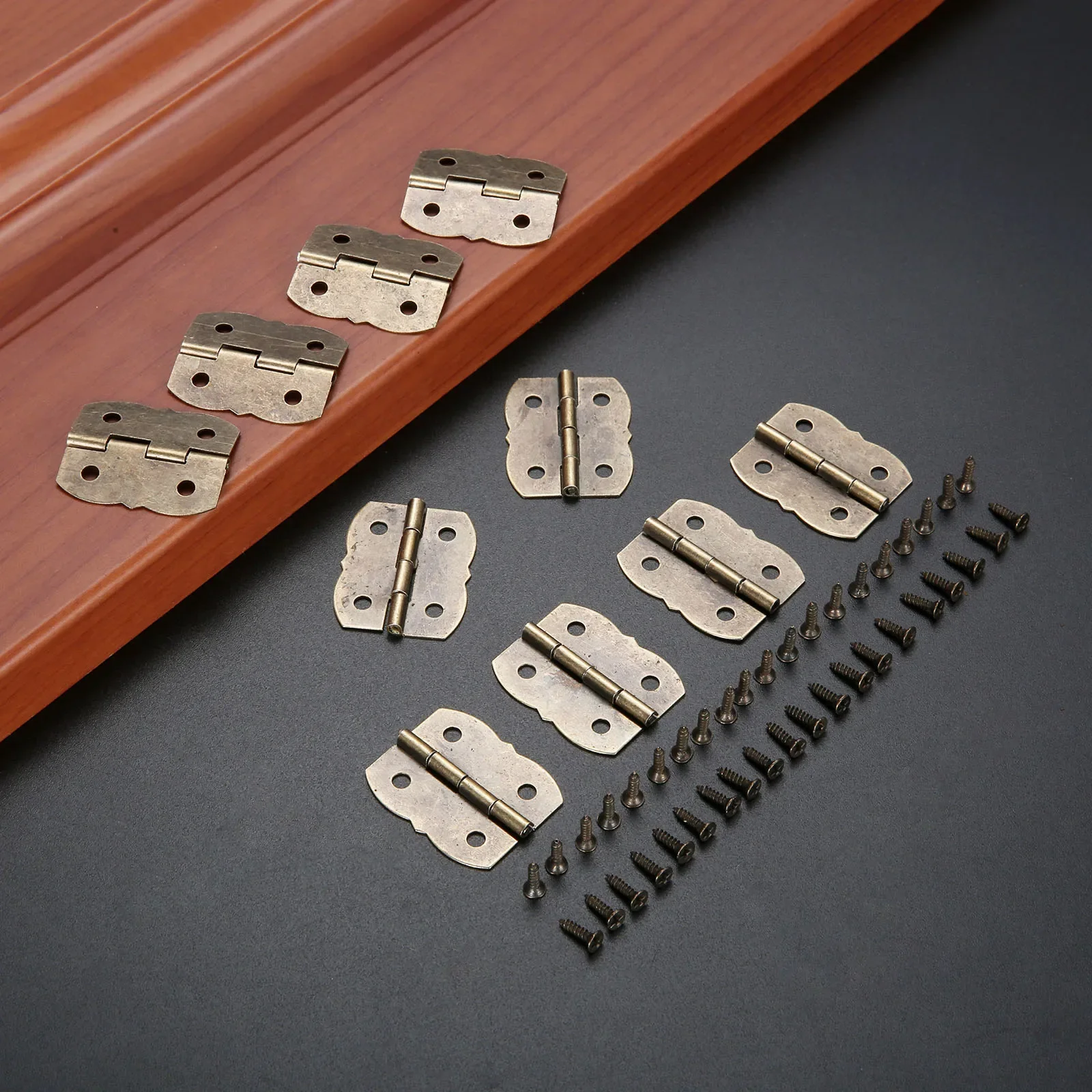 

10 шт. 30*25 мм мелкие петли бабочка закрытия двери шкафа петля для чемодана с 4 отверстиями мебель декоративная петля деревянная коробка для вина шарнир