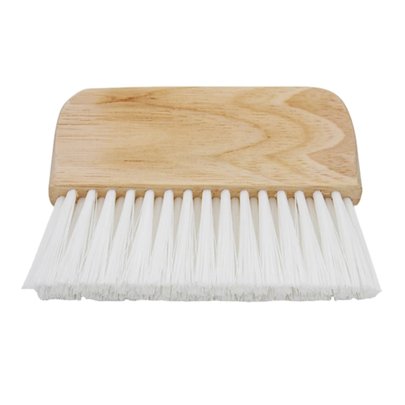 

Durable Art Brush Convenient Fiber Brush Labor-saving Flat Brush for Inner Outer Wall Hand-held Furniture Brush