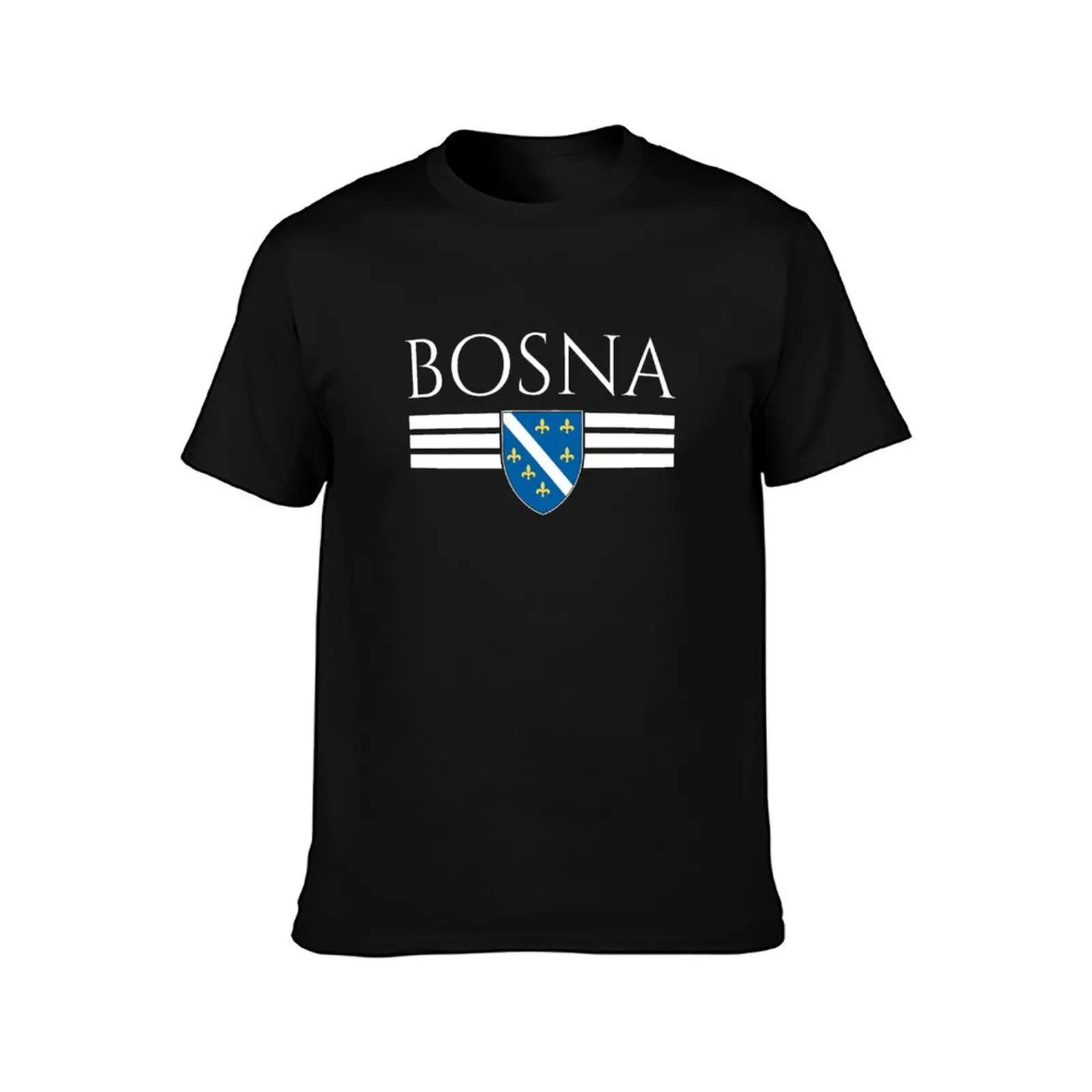 Футболка bosnia serbia для мальчиков футболки с аниме белые быстросохнущие