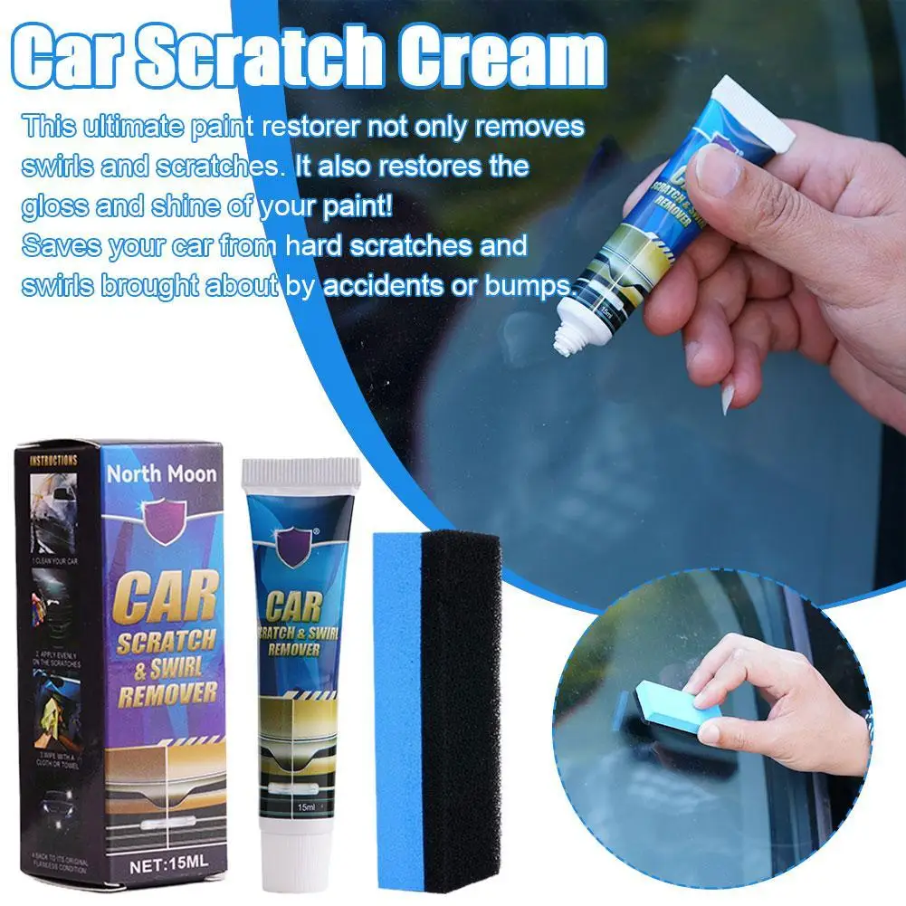 

15ML Car Scratch Repair Plaster Automobile Scratch Swirl Remover Mark Repair Care Wax Paint Scratches Kit Car Beauty Accessories