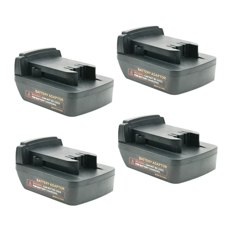 

4X Adapter Converter For M18 Battery Adapter Convert To For Dewalt 18V/20V Max DCB205 DCB20 Li-Ion Battery