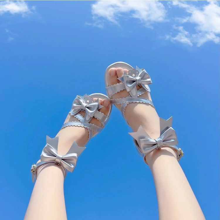 

New Summer New Mary Jane Lolita Shoes Original Low Heel Cute Sandals Shoes For Women Sandalias
