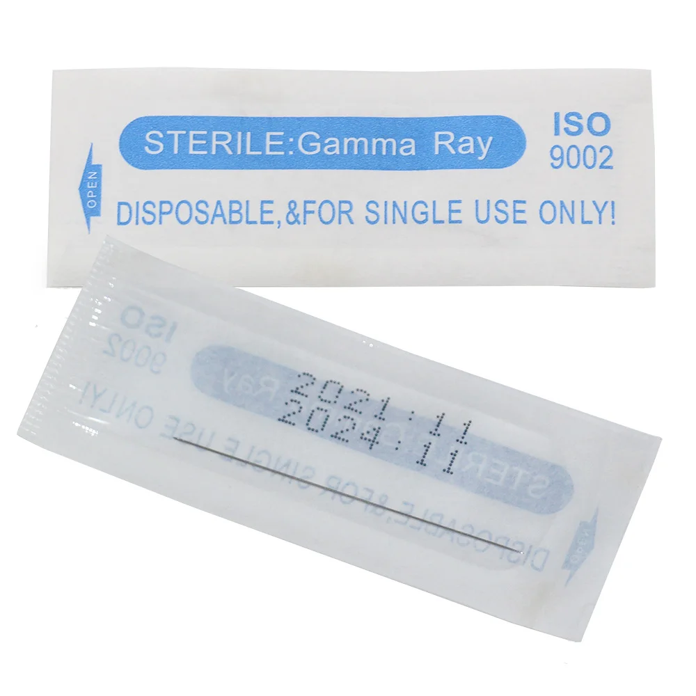 

100pcs Tattoo Needles Traditional Permanent Makeup Needle for Eyebrow Tattoo Eyeliner Lipliner Tattoo 1/3/5/7RL,3/5/7F