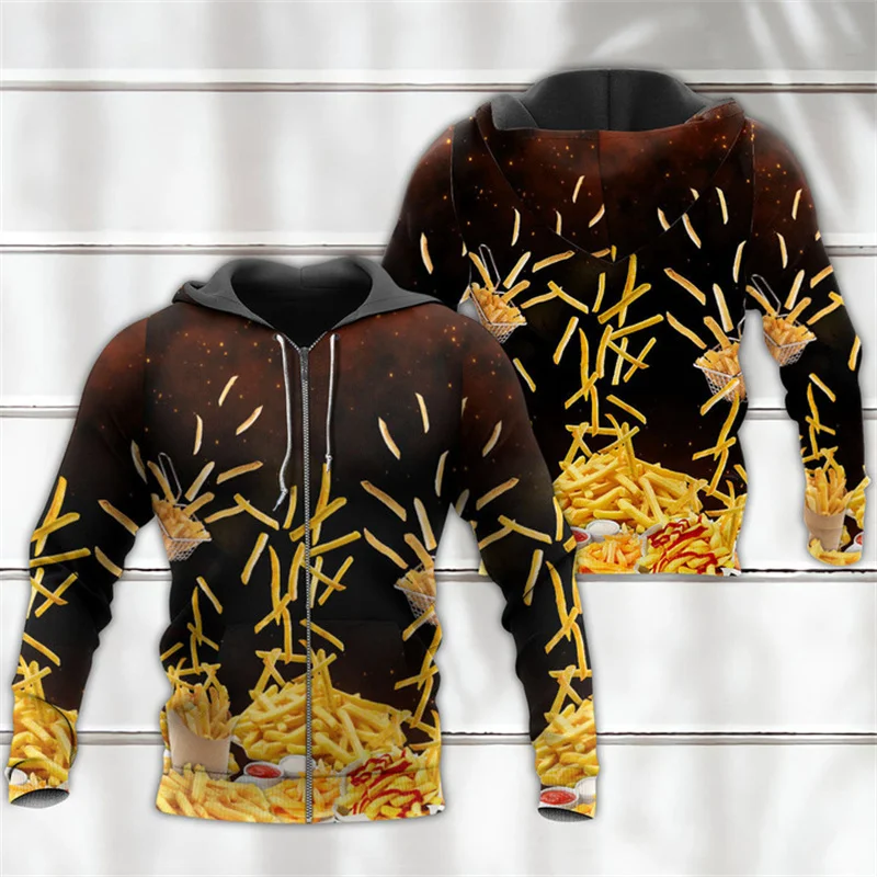 Толстовки на молнии с флагом Таити во Французской Полинезии свитшоты 3D-принтом