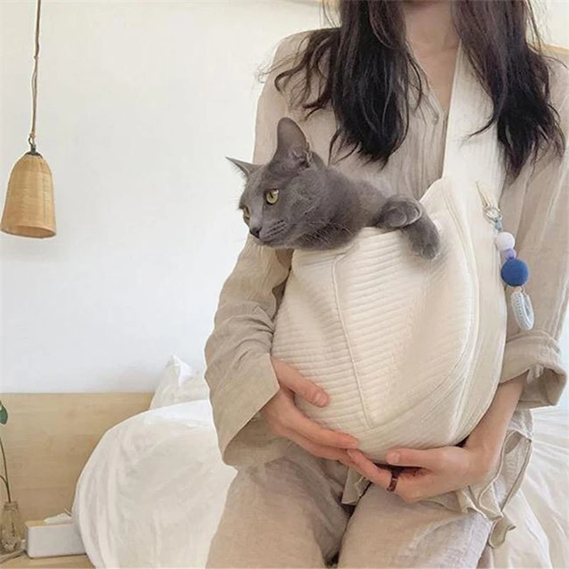 

Cat Carrier Bag Pet dog Transport Carry Travel Carrier Handbag Canvas Single Sling Comfort Travel Tote Shoulder Bag Breathable