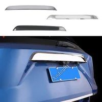 For Ford Explorer U625 2019 2020 2021 Car Sticker Rear Back Door License Tailgate Bumper Frame Plate Trim Lamp Trunk Parts 1pcs