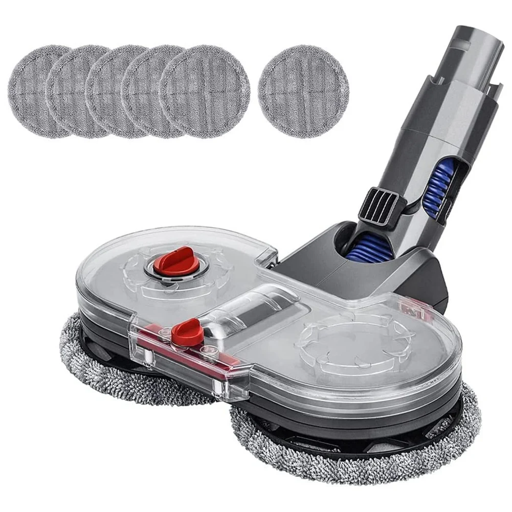 

Electric Mop Attachment with Water Tank for Dyson V6 Animal/V6 Fluffy/DC58/DC59/DC61/DC62/DC74, Vacuum & Mop Combo