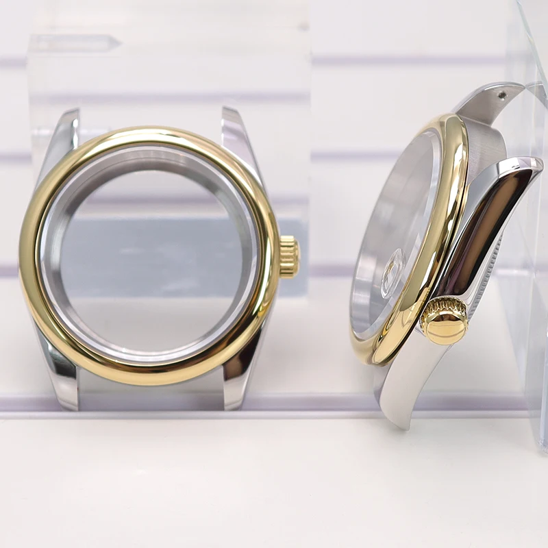 Feiyashi 36 мм 40 мужские часы корпус сапфировое стекло для Seiko NH35 NH34 NH36 NH38 Miyota 8215