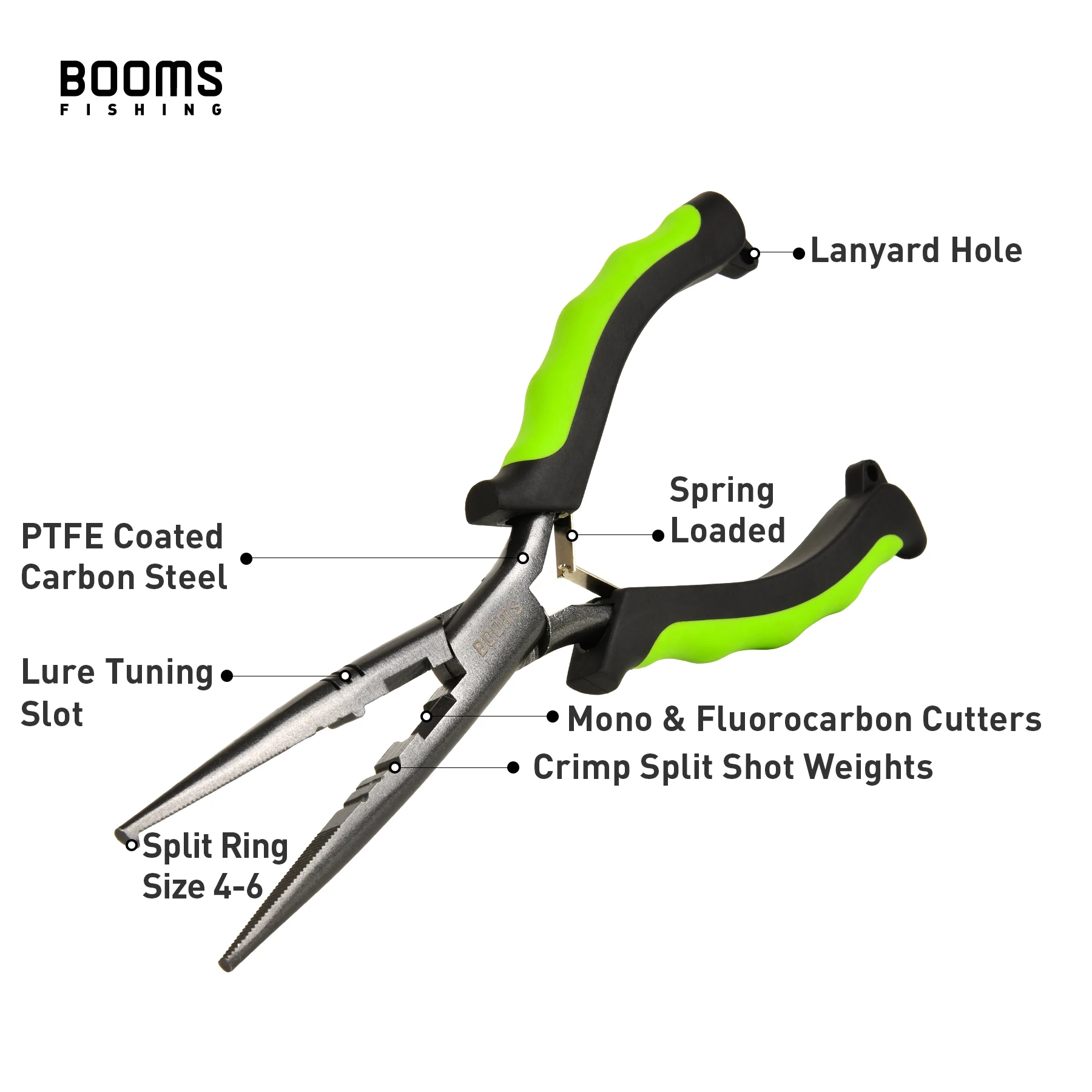 Рыболовные плоскогубцы Booms Fishing F03