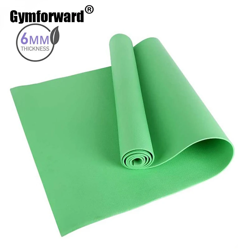 

6mm EVA Yoga Mats Non-slip Foam Mat For Fitness Pilates Gym Sport Exercise Pads Eco-friendly Mattress Training Mat 173*60*0.6cm