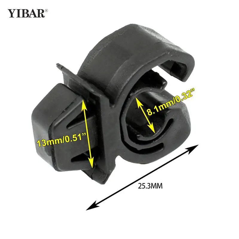 

10pcs Bonnet Rod Hood Support Prop Stay Clip Holder Clamp 1180216 1180061