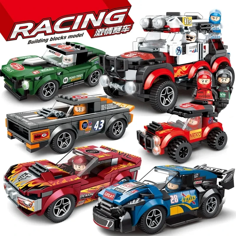 

Fast and Furious Supercar Model Lamborghini F1 Compatible Legocar Developmental Toy Building Block Brick Toys Gifts Boy