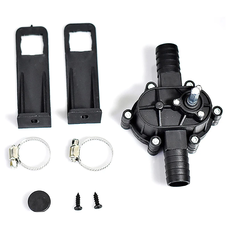 

Hand Pump Water Drill Water Pump - 2023 Upgraded Dual-Core Electric Drill Pump for Water Gasoline Oil Diesels Fluid