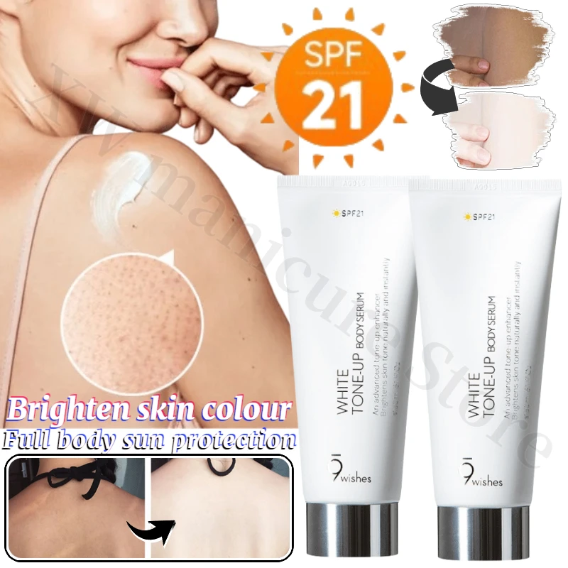 

Face and Body Whitening Moisturizing Milk Whole Body Sunscreen Brightening Skin Tone Concealing Body Milk Whitening Cream