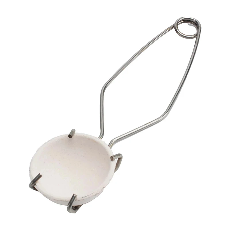 1 шт. 25 см щипцы для тигеля из нержавеющей стали