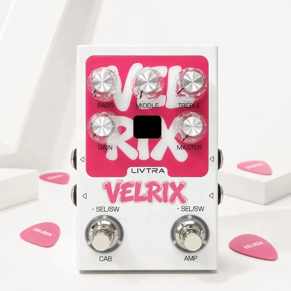 Педаль LIVTRA VELRIX Amp IR, 9 предусилителей + 9 имитаций кабинетов, NAMIR-лоадер, USB-аудиоинтерфейс, FX-луп для живых выступлений и студийной работы (art.: 3920dad1a9424) - 3920dad1a9424