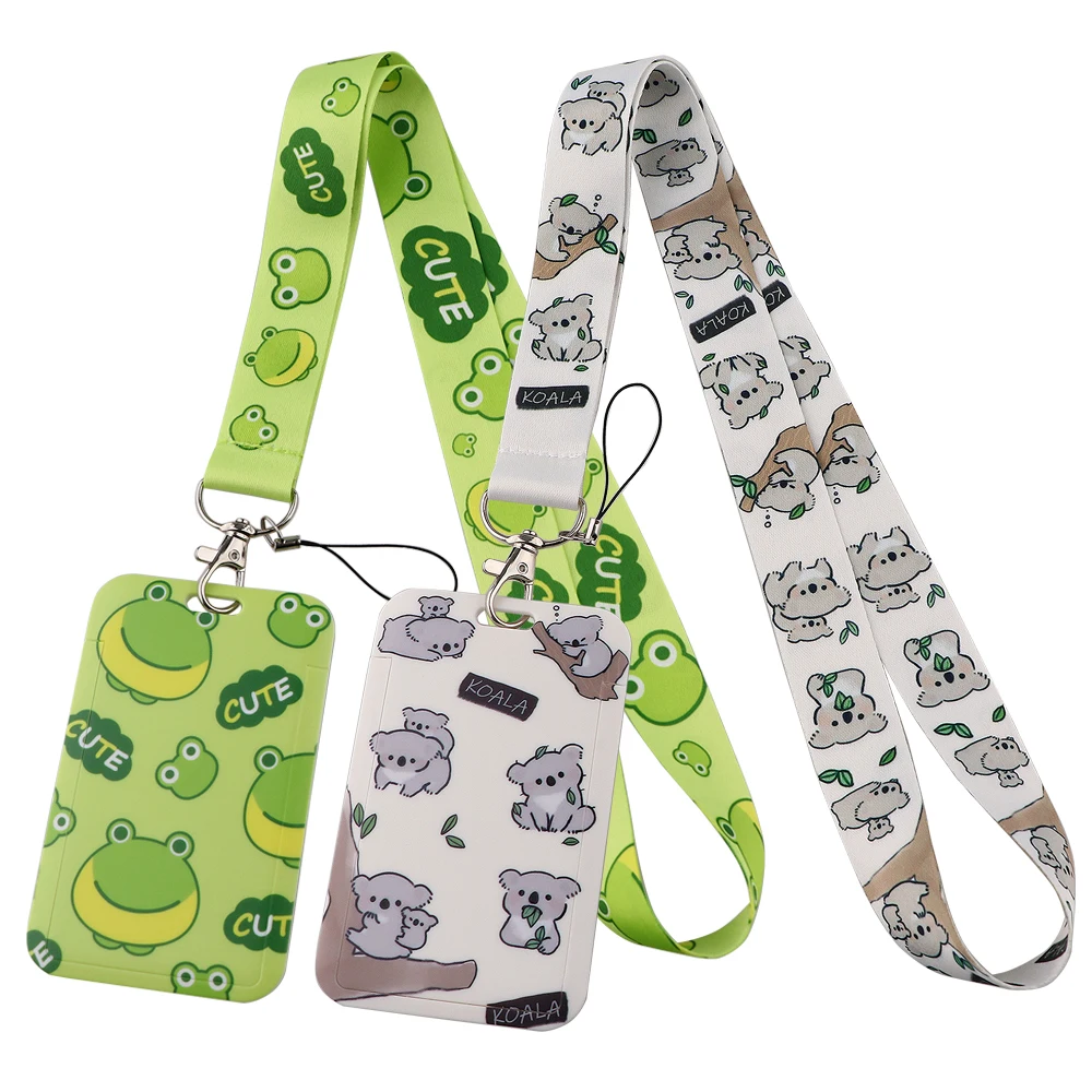 

Cartoon Neck Strap Lanyards Keychain Badge Holder Card Pass Hang Rope Lariat Cute Lanyard for Key Rings Phone Charm Accessories