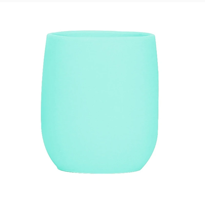 

Силиконовая чашка для малышей, чашка для питья без протекания, детская посуда, аксессуары для кормления младенцев, силикон без бисфенола А