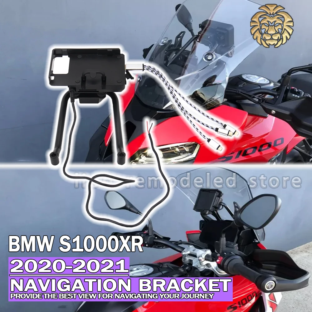 

Nuovo 2020-2021 per BMW S1000XR S 1000 XR staffa di navigazione per moto telefono cellulare staffa per piastra GPS supporto per