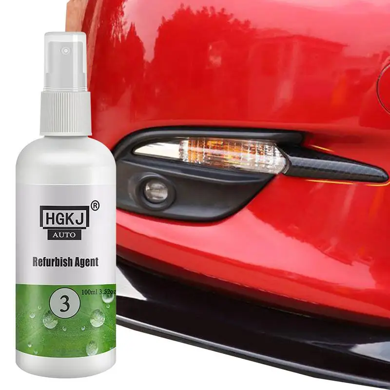 

100ml Trim Restorer Spray Trim Restorer Spray Leather Refreshing Coating Auto Refurbishing Agent Maintenance Spray