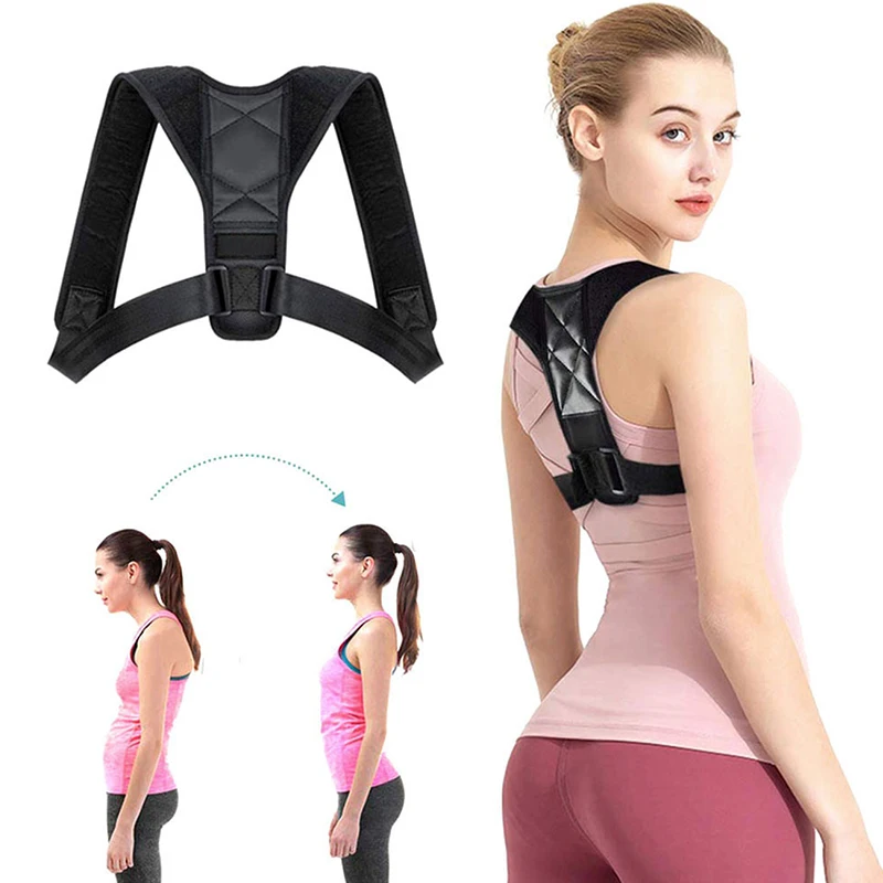 

Brace Support Belt Adjustable Back Posture Corrector Lumbar Posture Correction
