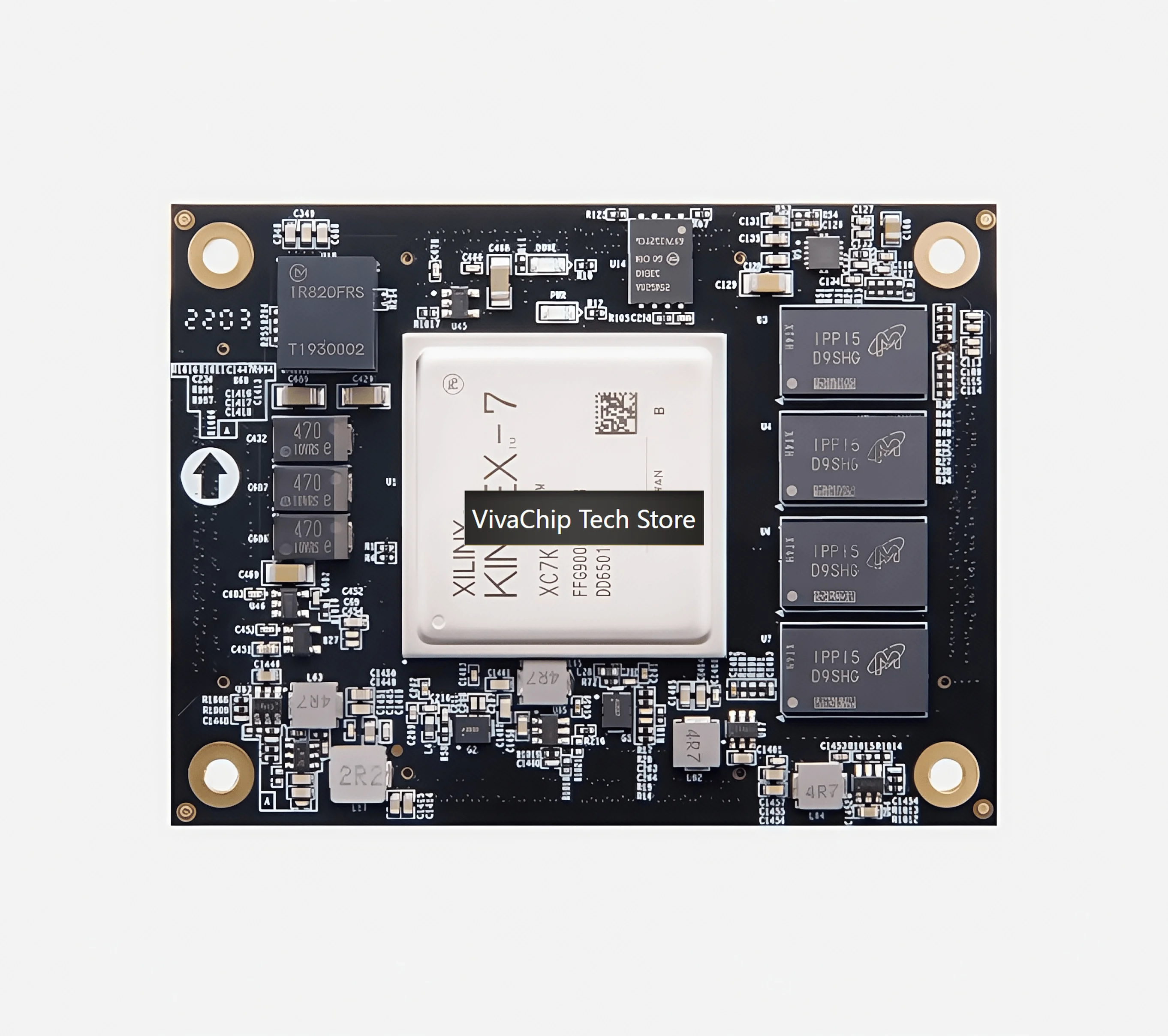 Фото Плата VivaChip TechXILINX Kintex7 K7 PCIE с оптоволоконным интерфейсом 4K Video и FPGA-модулем XC7K325T AC7K325B №2