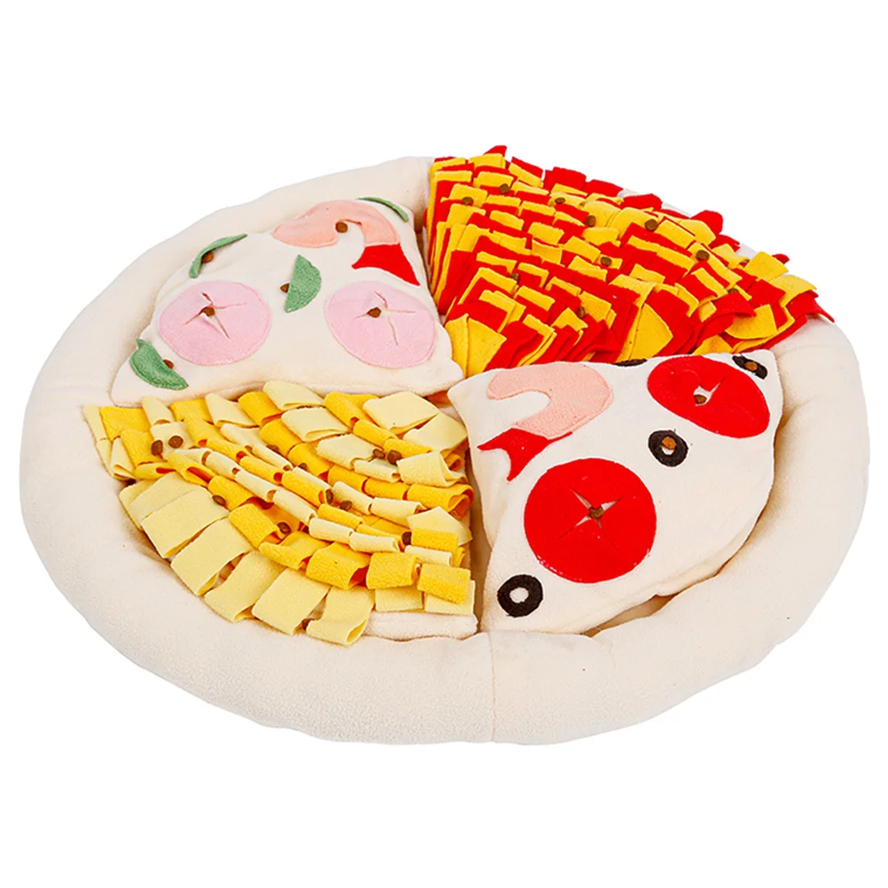 

Pet Sniffing Pad Slow Feeder Training Mat Dog Snuffle Polar Fleece Food Blanket