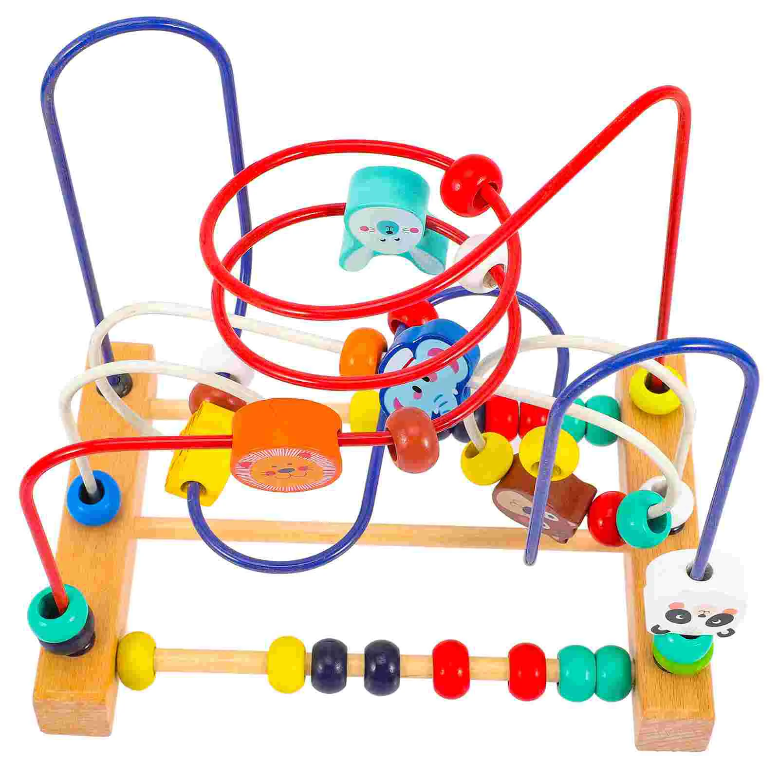 

1 Set of Kids Beads Maze Roller Coaster Toy Home Kids Plaything Baby Enlightenment Plaything