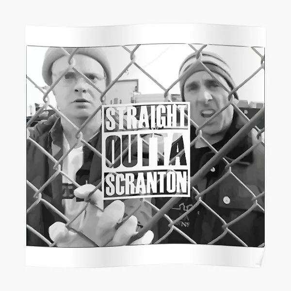 

Ленивый Скрантон Электрический город Плакат Украшение винтажное искусство домашний современный декор настенная живопись Настенная картина комната смешная картина без рамки