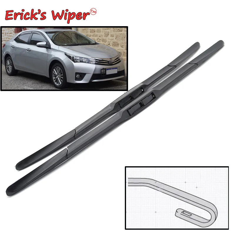 Щетки стеклоочистителя Erick's LHD для Toyota Corolla E160 E170 E180 2012-2018 26 + 14 дюймов |