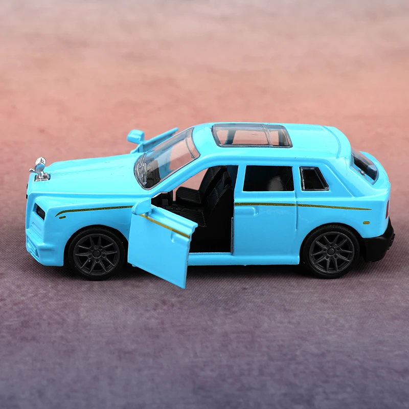 Фото (мешок) 1:43 Rolls-Royce Cullinan, модель автомобиля из сплава, имитация автомобиля, детский легкосплавный автомобиль, игрушечная модель для мальчиков, украшения автомобиля №4