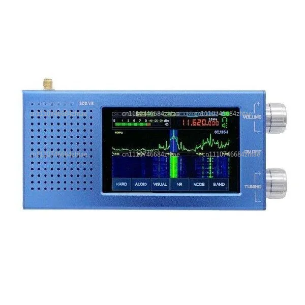 Фото Портативный SDR-приемник DSP V5 с интегрированной прошивкой 1.10D, диапазон частот 10 кГц~250 МГц/400 МГц~2 ГГц, Spot №2