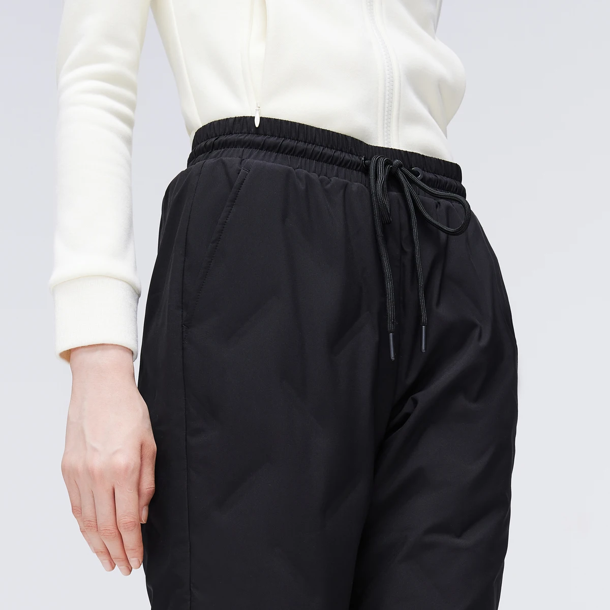 BOSIDENG женские мужские классические эластичные с высокой талией стеганые мягкие