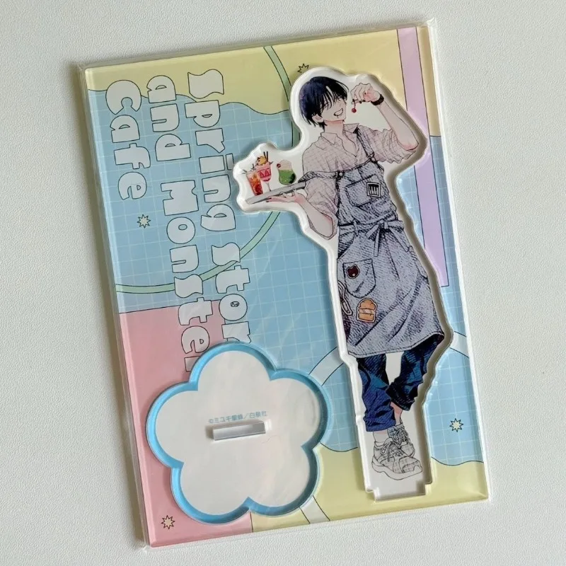Акриловая фигурка-подставка Амамин Кая (официант) из серии Spring Storm and Monster Cafe Ver. Коллекционный аниме-товар, декор для стола, аксессуары. (art.: 3920dc99749cc) - 3920dc99749cc