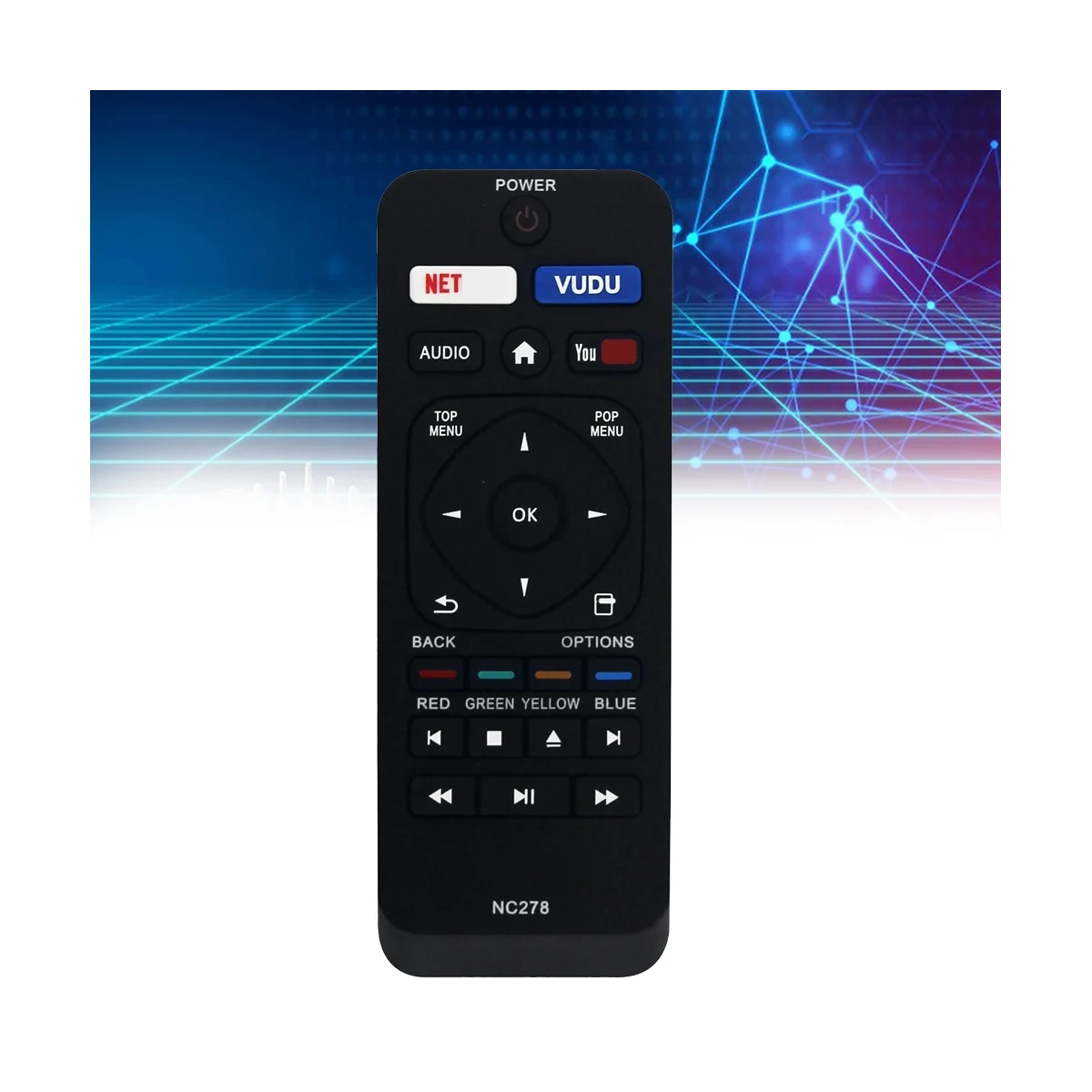 Пульт дистанционного управления для Blu-Ray DVD-плеера NC278 NC458 NC290 BDP2501/F7 BDP2501/F7A BDP7303/F7