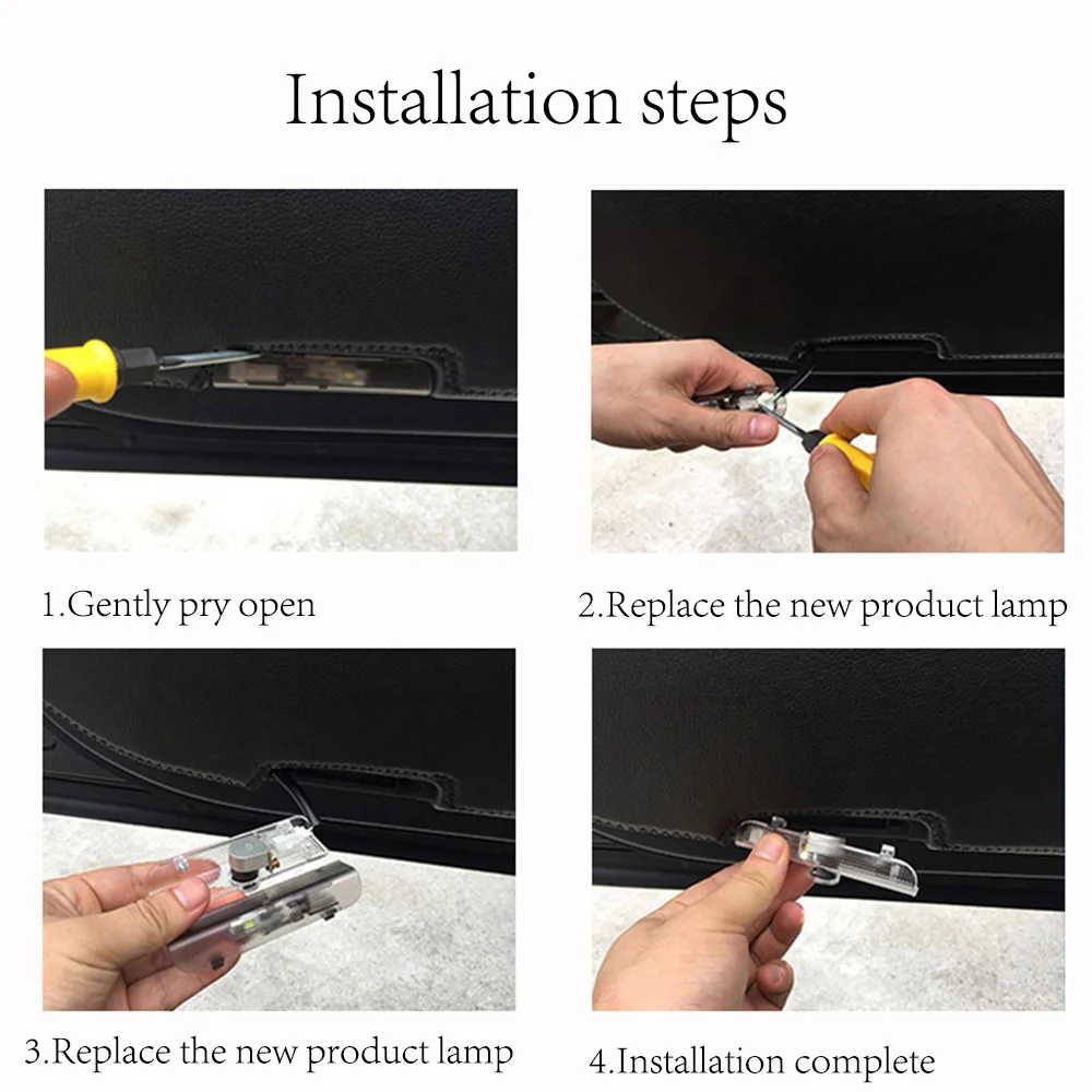 2 шт. светодиодные сигнальные лампы с логотипом двери автомобиля проектор для Nissan