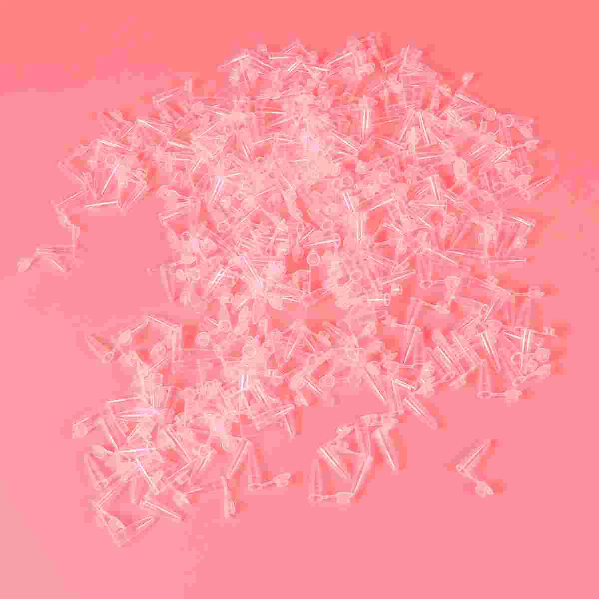 

1000 PCS Polypropylene Graduated Tubes Straw Container Sentrifuge Tube Tiny Containers Miniature Micro Centrifuge Tubes